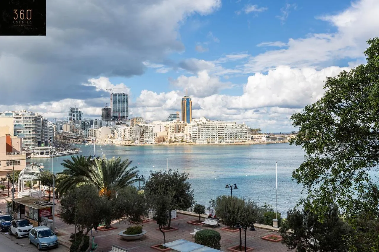 Apartment A Comfy Seafront 1Br Apt, In Tower Road In Sliema By 360 Estates Malta